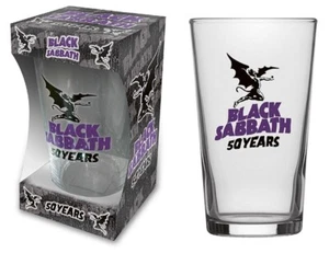 Black Sabbath 50 Years  Pint Beer Glass (rz)  Licensed product - Picture 1 of 1
