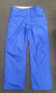 NEW Planet Earth Blue 10,000mm Waterproof Ski Snowboard Pants Unisex Meduim - Picture 1 of 4