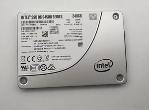 Intel DC S4500 Series 240GB SSD 2.5inch SATA III SSD SSDSC2KB240G7 (92% Health) - Photo 1/1