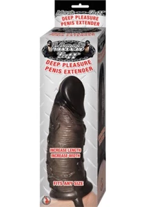 Mack Tuff Deep Pleasure Penis Extender Waterproof Black 6.5 Inch - Picture 1 of 2
