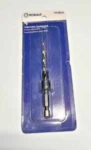 Kobalt Adjustable Countersink Tapered Drill Bit 0459034 - Picture 1 of 4