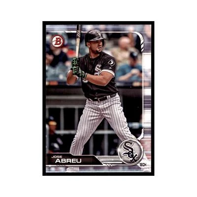 2019 Bowman. Jose Abreu Baseball Cards #55 - Image 1 of 3