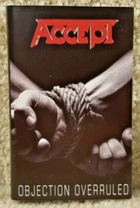Vintage 1985 Cassette Tape Accept Objection Overruled CMC Records Canada Release - Picture 1 of 9