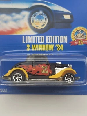 Hot Wheels Malt-O-Meal 3 Window 34 Ford Limited Edition B16 - Image 1 of 4