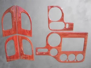 2003-2006 Ford Expedition XLT 4WD Dash Kit Trim Overlay Rose Wood Look 6 Pieces - Picture 1 of 11