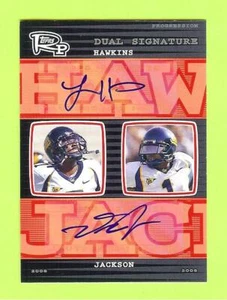 2008 Topps Progression Lavelle Hawkins-Desan Jackson Dual RC Auto Autograph /20 - Bild 1 von 1