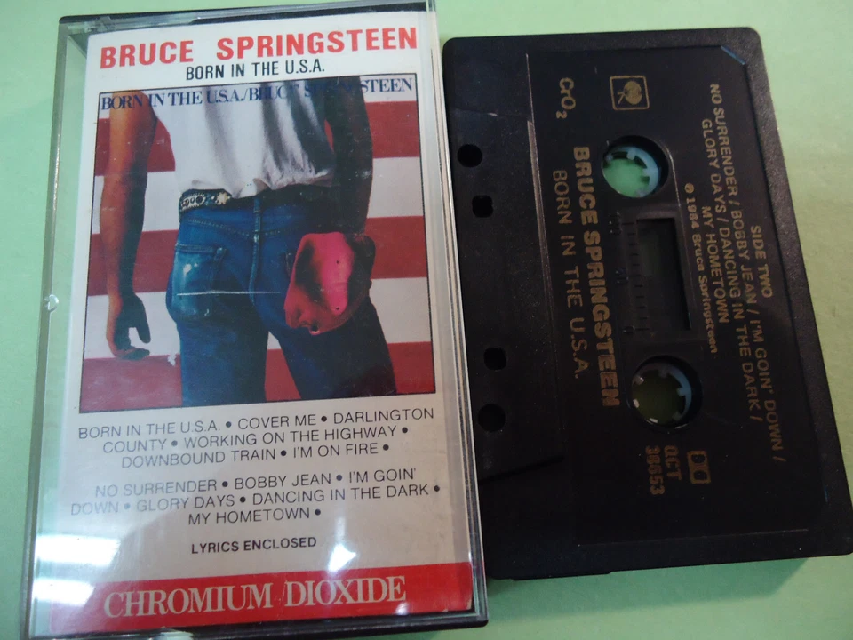 BRUCE SPRINGSTEEN ~ Born In The U.S.A. ~ Cassette Tape Canada Tested - Image 1 of 1