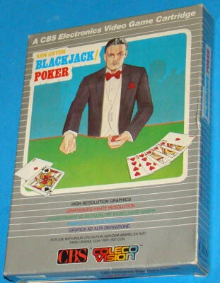 Ken Uston Blackjack Poker - CBS Coleco Vision - Immagine 1 di 3