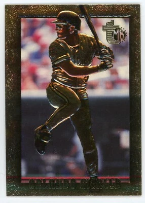 Карта 1995 Topps Embossed Golden Idols Orlando Merced No92 - Изображение 1 из 2