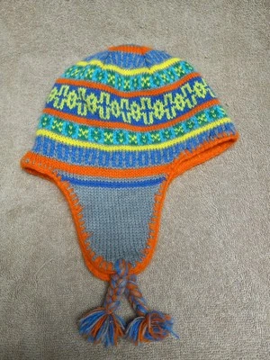  BABY GAP - SMALL XS KNIT WINTER HAT FLEECE LINED NICE - Image 1 of 4