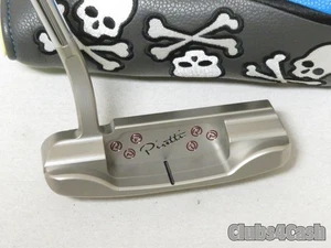 Piretti Premier Series Potenza 1.5 Putter 35"+Skull & Crossbones Tour Cover MINT - Picture 1 of 4