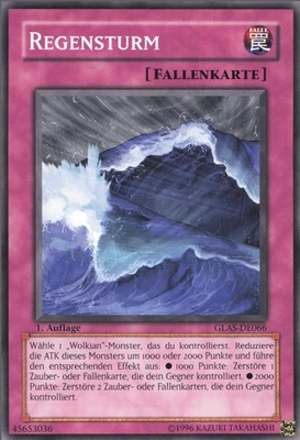 YuGiOh Regensturm GLAS-DE066 Common Neu 1st - Bild 1 von 2