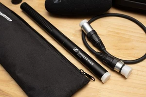 Sennheiser MKE600 Camcorder Shotgun Mikrofon mit Box getestet gebraucht aus Japan - Bild 1 von 5