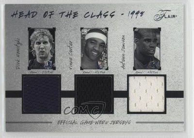 Camisetas Flair Head Of The Class 2004-05/98 Dirk Nowitzki Vince Carter Salón de la fama Foto 1 de 2