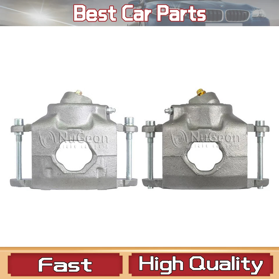 Fits Chevrolet C10 1979 1980 1981 (2) Nugeon Front Brake Caliper Calipers Set - Image 1 of 4