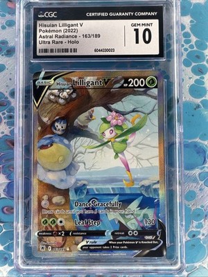 lilligant v pokemon card price Hisuian - Astral Radiance Pokmon 017/189 [1GG] Leaf Step (130) Weakness / Resistance / Retreat Cost Pokmon TCG Hisuian Lilligant V