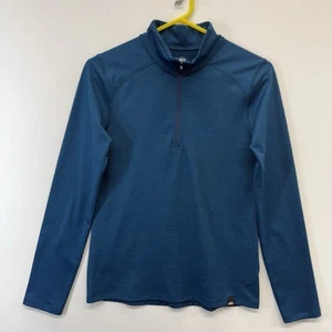 REI Co-Op 1/4 Zip Pullover Base Layer Shirt Boy's Sz XL 18 Mock Neck Long Sleeve - Picture 1 of 19