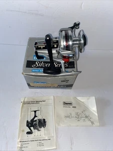 Vintage Daiwa Silver Series 4000C 2 Ball Bearing Medium/Heavy Fresh/Saltwater-VG - Picture 1 of 8