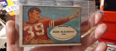 Hugh McElhenny 49ers Football Card 1953 Bowman#32$$ - Image 1 of 2