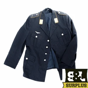 Army surplus uniform jacket of the German airforce luftwaffe in BLUE - Picture 1 of 1