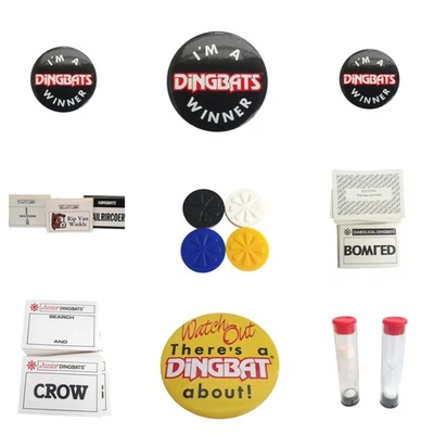 Dingbats Game Board Game Spare Cards & Parts Replacements Vintage 80s & 90s - Image 1 of 4