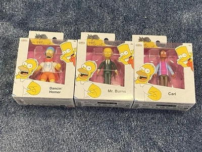 New 2025 The Simpsons 2.5-inch Auction Figure‘s Mix of 3 “Read Description” - Image 1 of 4