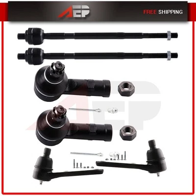 Ajuste para Ford Escort 1991-1996 6 piezas junta de rótula de dirección inferior delantera Foto 1 de 4