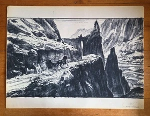 Mentor Huebner Francis Ford Coppolas Draculas Buggy drive To Castle Concept Art  - Picture 1 of 6