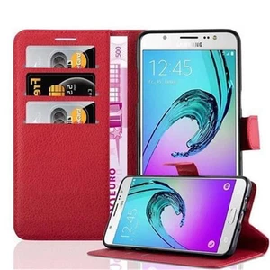 Case for Samsung Galaxy J7 2016 Protection Book Wallet Phone Cover Magnetic - Picture 1 of 8