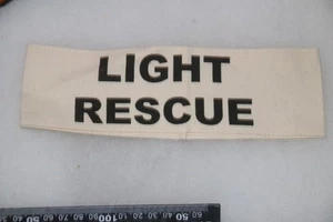GOOD COPY WW2 HOME FRONT LIGHT RESCUE ARMBAND HOME GUARD WHITE - Picture 1 of 3