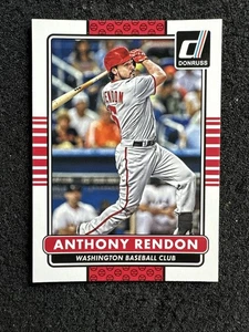 Anthony Rendon #177 2015 Donruss Béisbol Cantidad Nacionales de Washington - Imagen 1 de 2