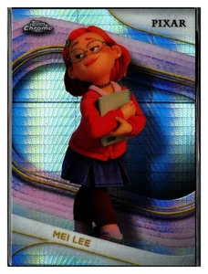 2025 Topps Chrome Disney #164 Mei Lee Prism Refractor - Picture 1 of 2