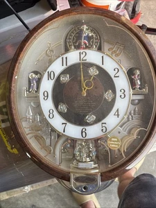 Seiko Melodies In Motion 2006 Collectors Edition Swarovski Crystal Clock - Picture 1 of 3
