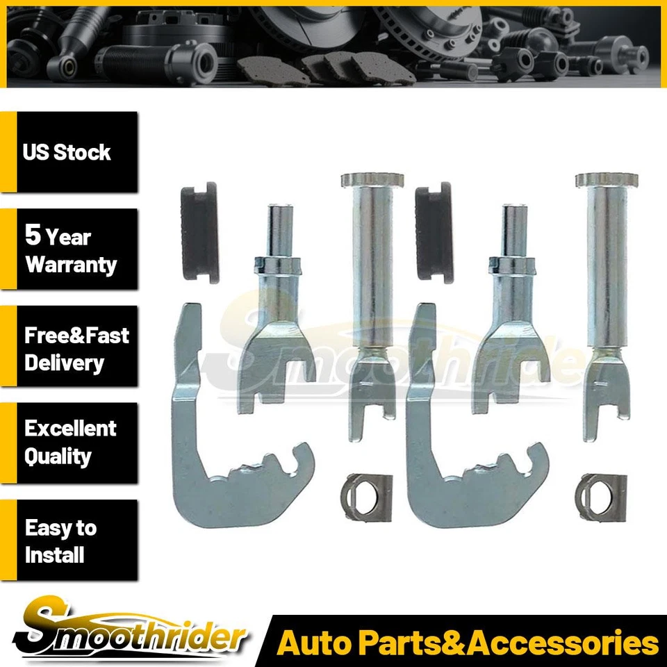 Kit de reparación autoajustador de freno de tambor trasero 2 piezas para Chevrolet Silverado 1500 2008 Foto 1 de 2