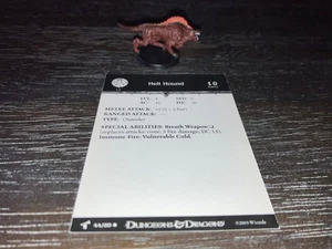 Hell Hound D&D Miniature Harbinger mini Dungeons Dragons Pathfinder - Picture 1 of 2