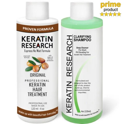 Complex Brazilian Keratin Hair Treatment Blowout Straightening Keratin Research - Image 1 of 4