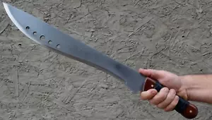 Book of Eli Apocalypse Version I Machete Replica Sword with Leather Sheath - Picture 1 of 8