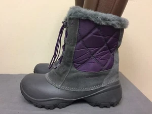 Columbia Damen Thermo 200 Gramm Winter Grau Wildleder Stiefel BY1380-502 US 5-EUR 37 - Bild 1 von 12