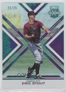 2016 Panini Elite Extra Edition Aspirations Tie-Dye /25 Eric Stout #163