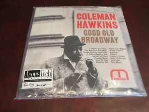 COLEMAN HAWKINS VERIFIED #D138 1ST STAMPER 180GRAM 45 RPM GOOD OLD BROADWAY SET - Picture 1 of 3