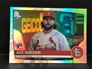2023 Big League Base Uncommon Rainbow Foil #201 Alec Burleson - Cardinals - Bild 1 von 2