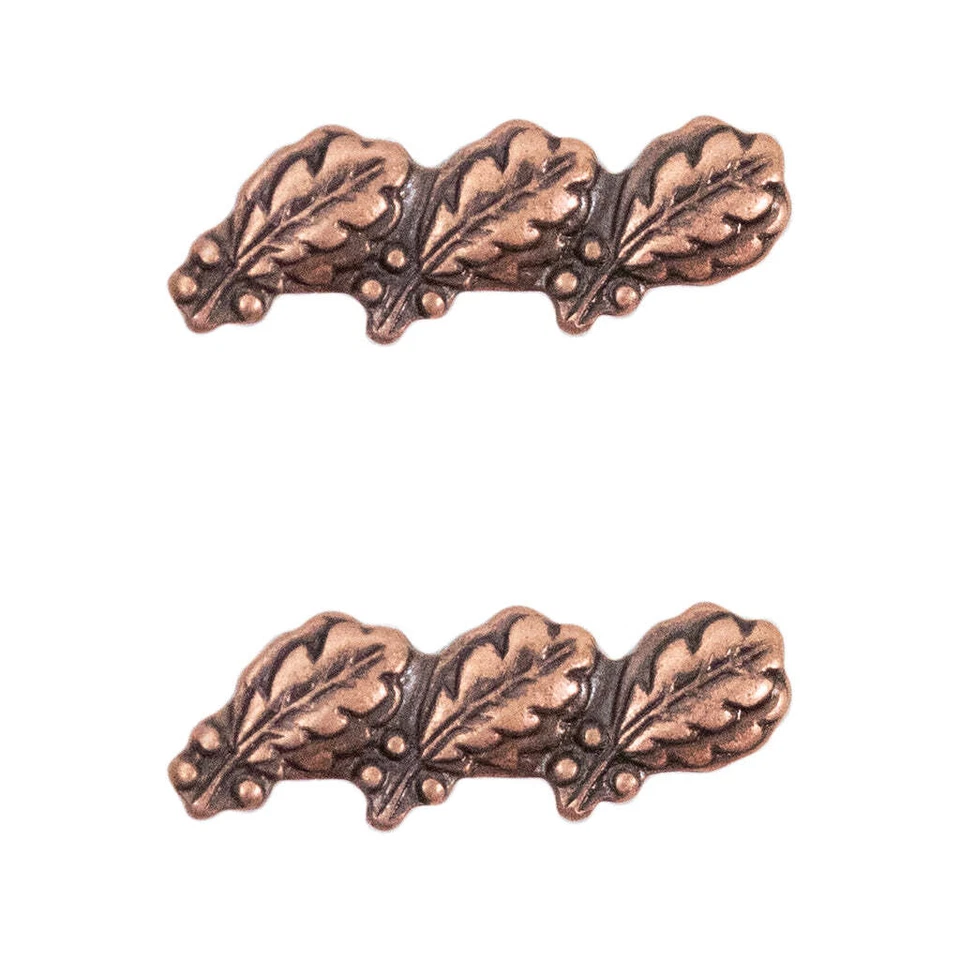 2pc US Military Genuine Bronze Three Oak Leaf Clusters Bar Mount Ribbon - Изображение 1 из 1