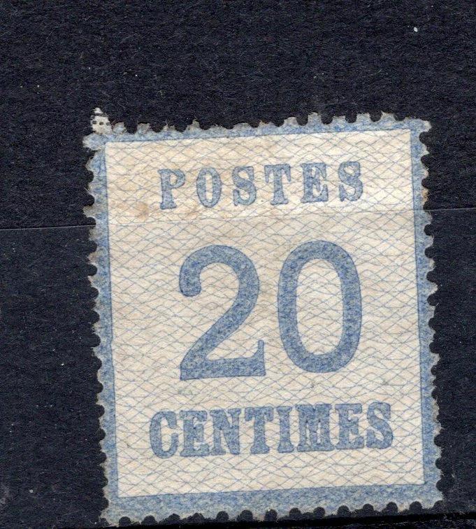 FRANCE ALSACE - LORRAINE WAR, YV # 6, M NO GUM, VF - Image 1 of 1