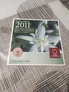 DIVISIONALE UFFICIALE ZECCA 8 MONETE EURO AUSTRIA 2011 FDC - Foto 1 di 5