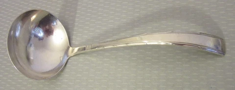 Easterling sterling silver 1944 HORIZON GRAVY LADLE 6.5" no mono 61g Cover