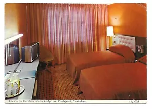The Fortes Excelsior Motor Lodge bei Pontefract - Yorkshire - Postkarte - verschickt - Bild 1 von 2