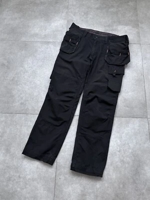 Vintage Helly Hansen Cargo Black Workers Pants 36x32 Mens - Image 1 of 4