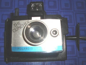 Vintage Polaroid The CLINCHER Land Camera Film Works Great Vintage Awesome  - Bild 1 von 4