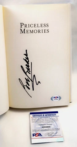 Signed BOB BARKER Priceless Memories Price Right 1st/1st BOOK PSA/DNA Authentic Cover