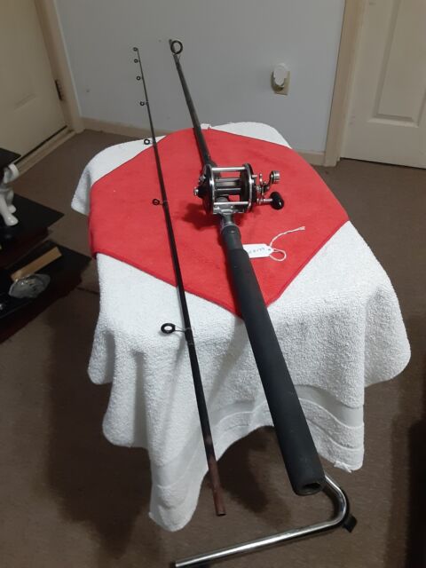 saltwater fishing rod and reel Penn International 80SW 2 Speed & Sabre HD  Rod